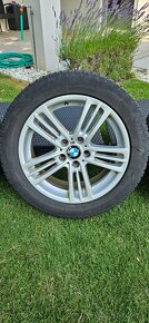 BMW X3, X4 F25  ALU + ZIMNÉ PNEU R18 245/50 "M" - 4