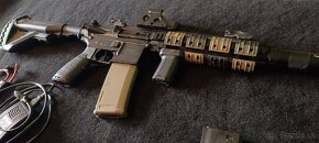 SA HK416 aeg full up + prislusenstvo - 4