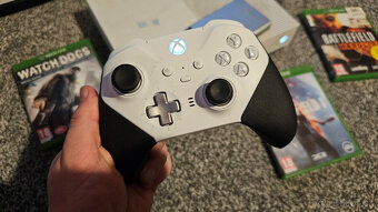 Xbox One S + joypad elite + externý disk + veľa hier - 4