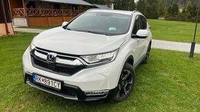 Honda CR-V 2.0 i MMD AWD, hybrid EXECUTIVE - biela perleť - 4