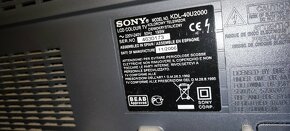 Sony Bravia 40" uhlopriečka (101,6 cm) - 4