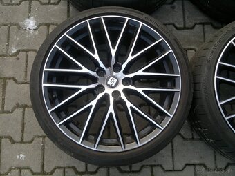 Elektrony Seat Leon Cupra 5x112 r19, letne pneu. 235/35 R19 - 4