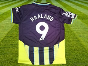 dres HAALAND Manchester City 24/25žlto-čierna edícia - 4