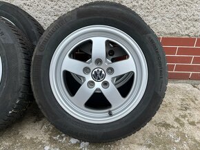 R16 zimná sada Audi A4 s pneu. Continental 205/60 R16 - 4