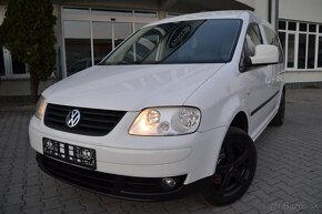 VW CADDY MAXI 1.9 TDI, NAVI, ELEKTRÓNY R16,ŤAŽNÉ, 7 SEDADIEL - 4