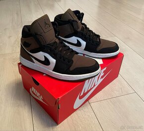 Nike Air Jordan 1 Mid Olive Toe - 4