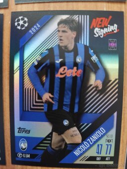 Futbalové kartičky Match Attax 2024/25 - New Signig - 4