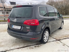 VW Sharan 2.0 TDi DSG 7 miest nová STK EK - 4