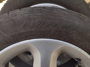 Pneumatiky 205/55 R16 na diskoch Opel - 4