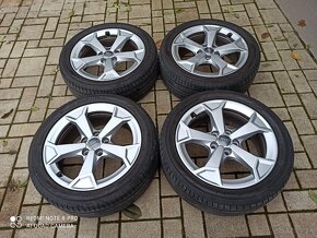 kolesa 5x112 R17 original Audi, pasuju na Škoda, VW, Seat - 4