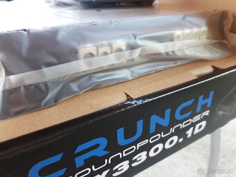 CRUNCH GROUNDPOUNDER - zosilňovač 1x1650W RMS/1Ohm - 4