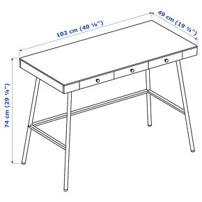 Kancelársky stôl / IKEA - 4