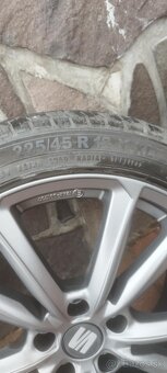 Alu disky AEZ 5x112 R18,  pneu. 225/45 R18 95Y XL Semperit - 4