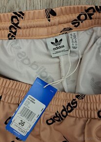 Adidas teplaky nohavice, cvoky na boku - 4