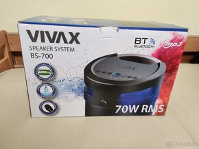 Vivax BS 700.. super bluetooth reproduktor nový sk záruka. - 4