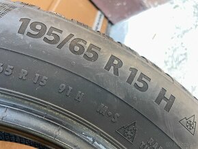 Zimné pneumatiky Continental 195/65 R15 - 4