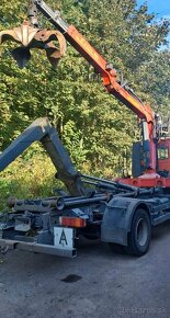 Hákový nosič kontajnerov + hydraulická ruka IVECO ML 150 E28 - 4