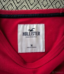 Hollister tričko s dlhým rukávom M - 4