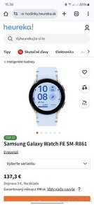 Samsung galaxy watch FE 2024(modre - nerozbalene, úplne nové - 4