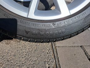 Predam audi kolesa 225/50R18 Continental winter contact - 4