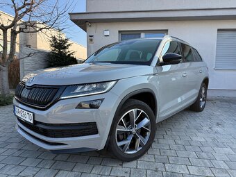 Kodiaq Sportline 4x4 Nardo Grey 190K DSG Webasto Kamera 2020 - 4