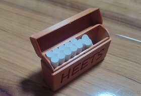 3D tlačená Krabička na cigarety I-QOS / HEETS - 4