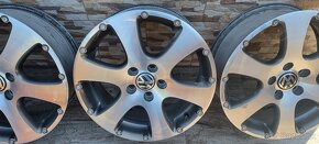 Predam orginal vw elektrony 5x112r17 et42 J6,5,Cross Touran - 4