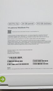 MacBook Pro14" M4 Pro/12CPU/16GPU/24GB/512GB - 4