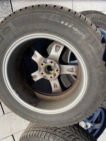 Zimné pneu Michelin Alpin 225/65 R17 + hlik. disky - 4