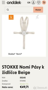 Stokke nomi popruhy - 4