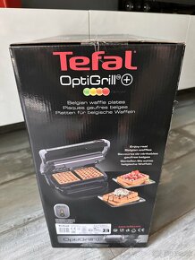 Predám novy elektrický gril Tefal optigril+ GC716D12 - 4