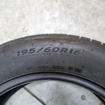 Letné pneumatiky 195/60 R16 HANKOOK DOT5022 - 4