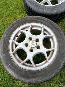 Alu disky 5x100 R14/Zimné pneumatiky Matador 185/60 R14 - 4