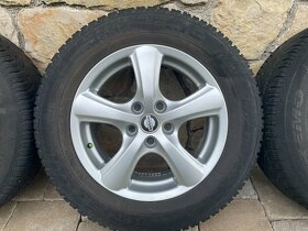 Disky Nissan 7 J x 16 + pneumatiky 215/65 R16 zimne - 4