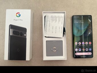 Google Pixel 7 PRO 128GB, čierna farba, TOP stav - 4