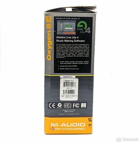M-Audio OXYGEN 8 V2 25-Key USB MIDI Controller klávesy - - 4
