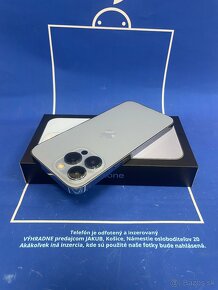 Apple iPhone 13 PRO 128GB Blue Batéria 100% - 4