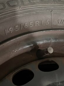 Predám 4kolesa  rozmer 195/65 R15 5x112 - 4