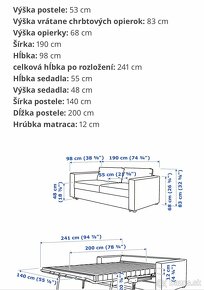 Rozkladacia 2pohovka - 4