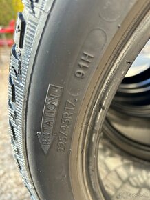 Michelin alpin5.  225/45/17” - 4