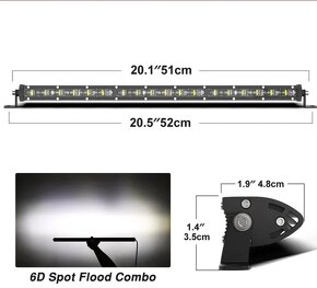 Led pracovna rampa svetlo 90W - 4