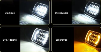 LED Svetlá 105W - Jeep Cherokee - 4