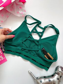 Victoria’s Secret PINK zelena športova podorsenka XS - 4