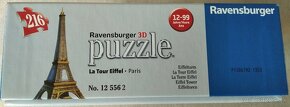 Puzzle Ravensburger 3D Eiffelova veža - 4