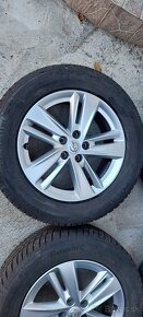 Alu Opel 5x115 a zimné Barum Polaris 5 215/65 R17 - 4