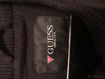 GUESS originál black pánska prechodná bundicka L - 4