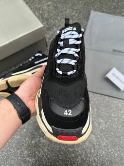 Balenciaga Triple S black tenisky - 4