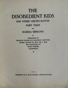 Bozena Nemcova - rozpravky v anglictine 1921 - 4