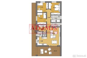 Predáme 4izbový bungalov 140m2 Cestice, obecná voda, ČOV, le - 4