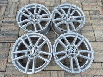 5x112 r17 ET27 x 7,5J elektróny ŠKODA, VW, SEAT. AUDI - 4